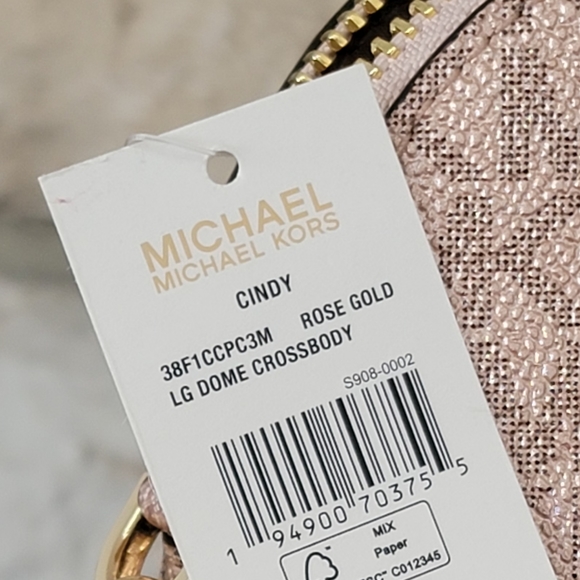 Michael Kors Cindy LG Crossbody Pink - Picture 5 of 6